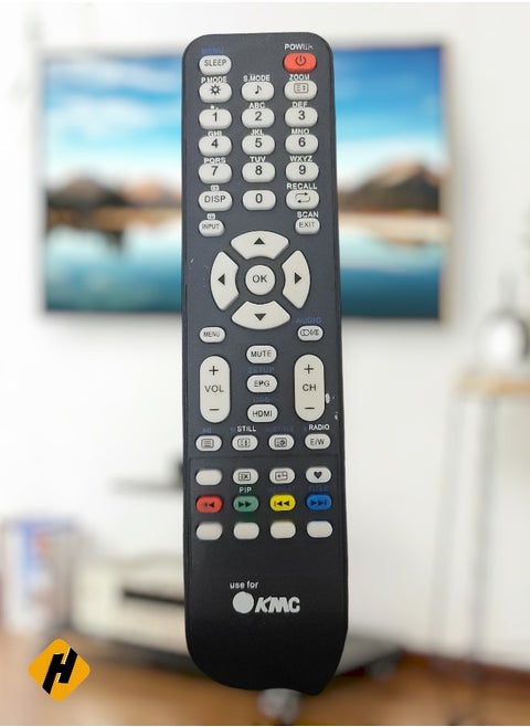 جهاز التحكم عن بعد KMC Smart TV LCD LED | جهاز التحكم عن بعد البديل لتلفزيون KMC Smart TV LCD LED