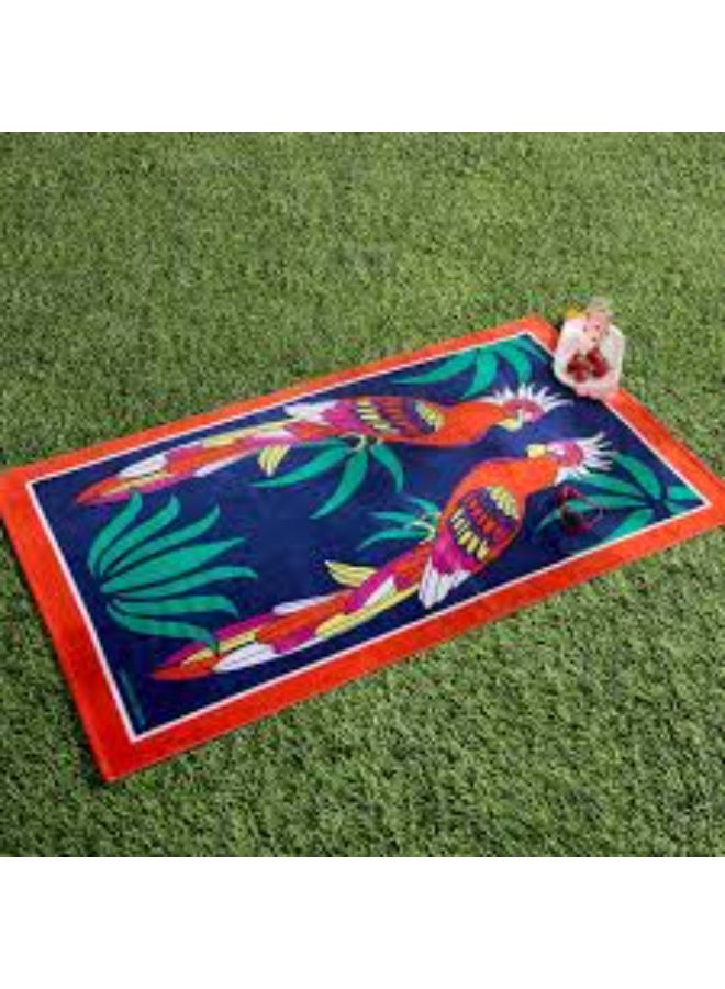 Jonathan Adler PARROTS BEACH TOWEL 1 piece - Image 3
