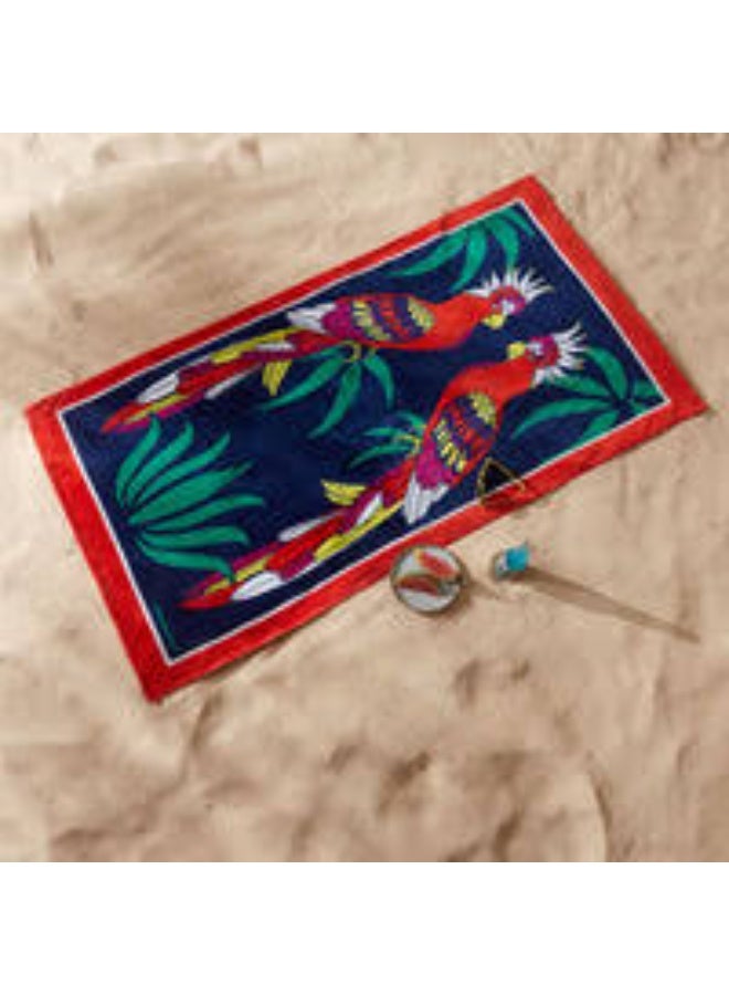 Jonathan Adler PARROTS BEACH TOWEL 1 piece - Image 2