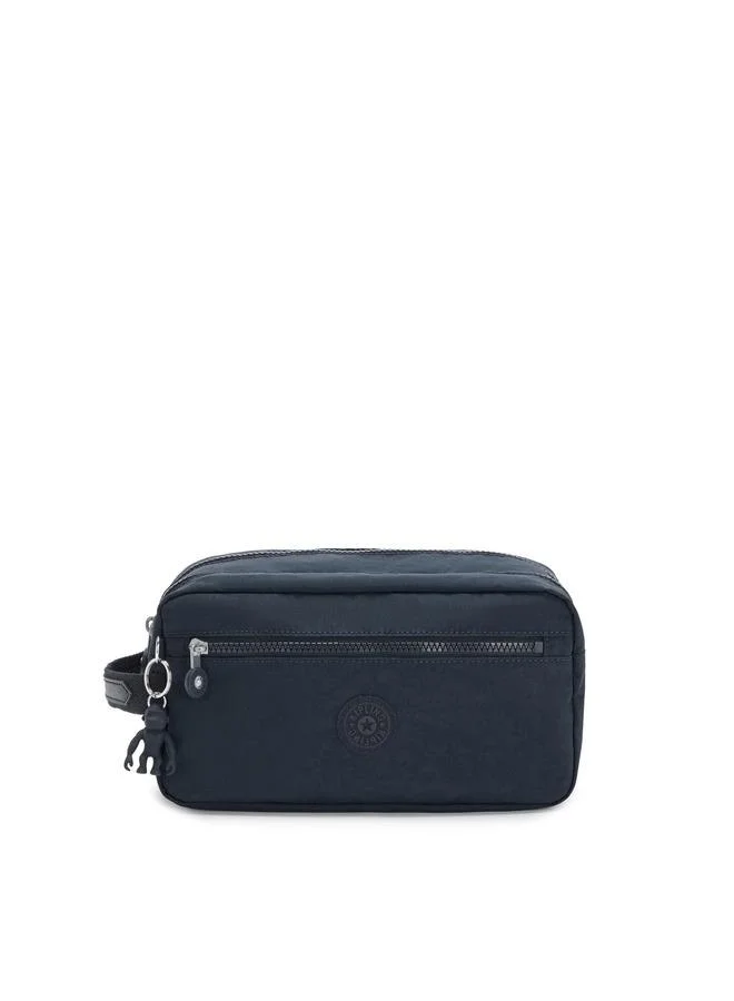 kipling agot medium unisex toiletry bag - blue bleu 2