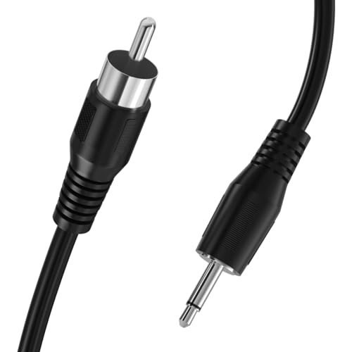 SIOCEN 3.5mm to RCA Cable,RCA Male to Aux Audio Adapter,1/8 inch Mono Male Plug Jack Connector Converter Auxiliary Cord for Speaker - Image 1