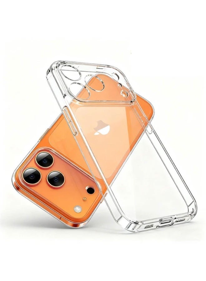 جراب شفاف من hopX لهاتف iPhone 17 Pro Max (6.9 بوصة) - حماية من السقوط بدرجة عسكرية، مضاد للاصفرار، [حماية كاملة للكاميرا]، غطاء نحيف مقاوم للصدمات، غطاء شفاف عالي الجودة لهاتف iPhone 17 Pro Max - Image 2