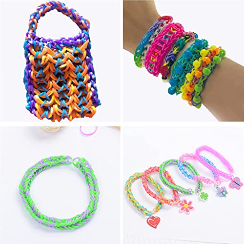 JIYAKO 2000+Rubber Band Bracelet Kit, Loom Bracelet kit,Bracelet Making kit,Friendship Bracelet kit - Image 5
