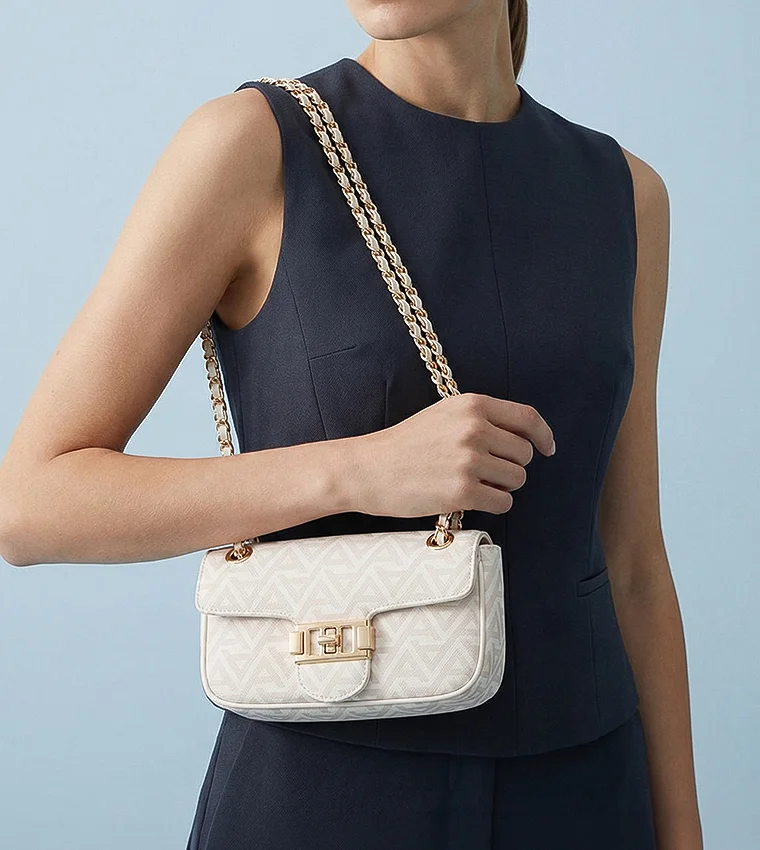 الدو OLANDRIA Monogram Patterned Crossbody Bag