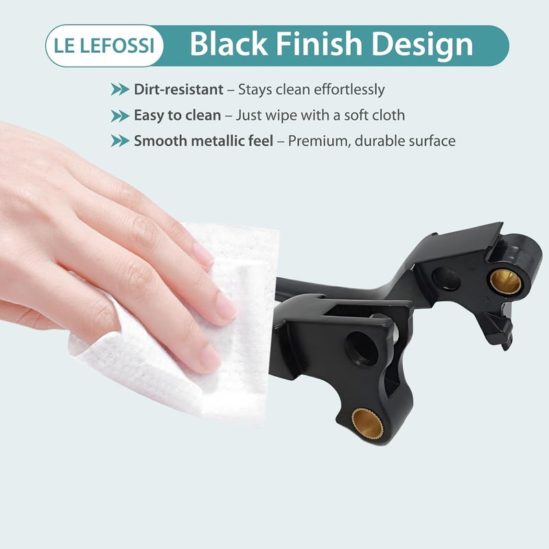 LE LEFOSSI Black Brake Clutch Hand Lever Set - Image 5