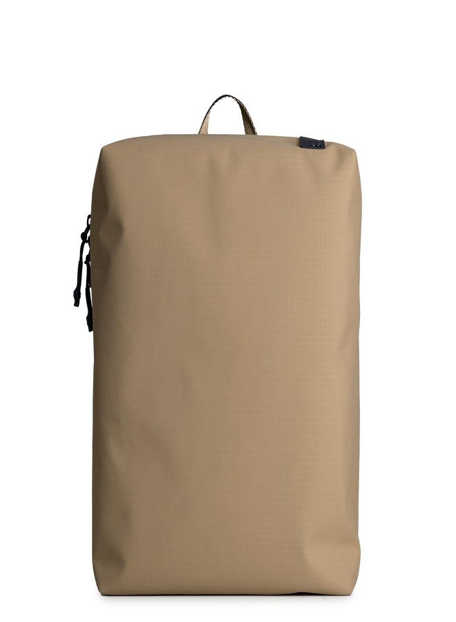 دايلي أوبجيكتز حقيبة ظهر DailyObjects المقاومة للماء (15 لتر) للرجال والنساء | تتسع لأجهزة الكمبيوتر المحمولة مقاس 13/14 بوصة/Macbook Pro/Air/iPad | خفيفة الوزن | حقيبة ظهر | للمكتب/الاستخدام اليومي/السفر | لأطفال المدارس | متعددة الجيوب (بيج) - Image 1