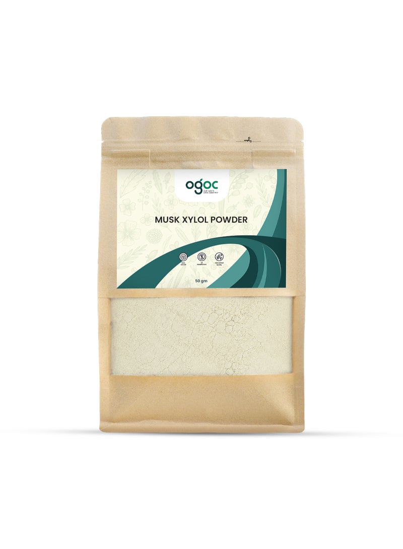 OGOC Musk Xylol Powder Fragrance Ingredient Aromatic Musk Powder Fine Fragrance Material Traditional Scent Ingredient For Blending Potpourri Incense Fragrance Applications - Image 1