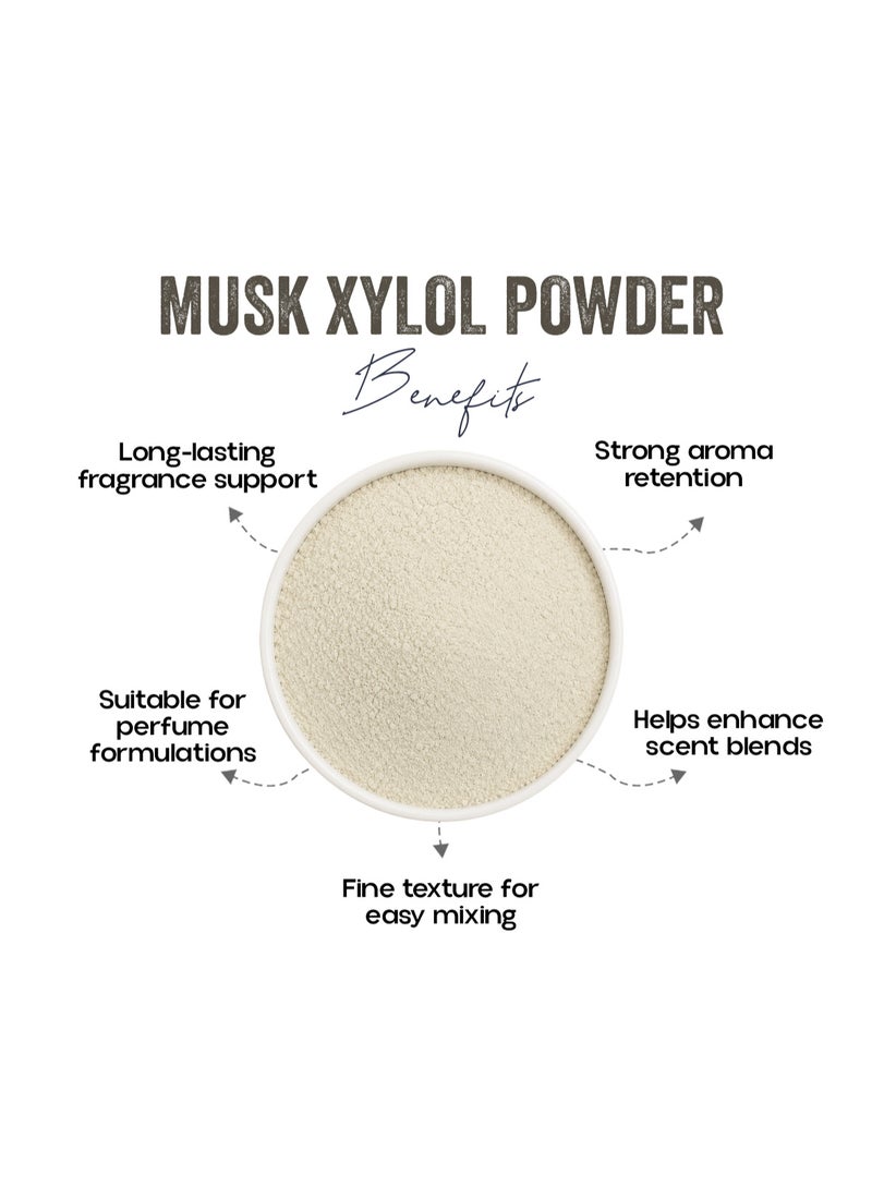 OGOC Musk Xylol Powder Fragrance Ingredient Aromatic Musk Powder Fine Fragrance Material Traditional Scent Ingredient For Blending Potpourri Incense Fragrance Applications - Image 2