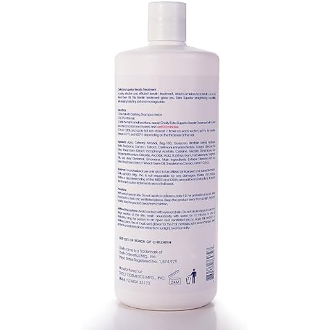 CHELLY EXTRA SUPERIOR BRAZILIAN KERATIN INFUSED WITH ACAI BERRIES COCOA WHEAT& CLARIFYING SHAMPOO COMBO - Image 2