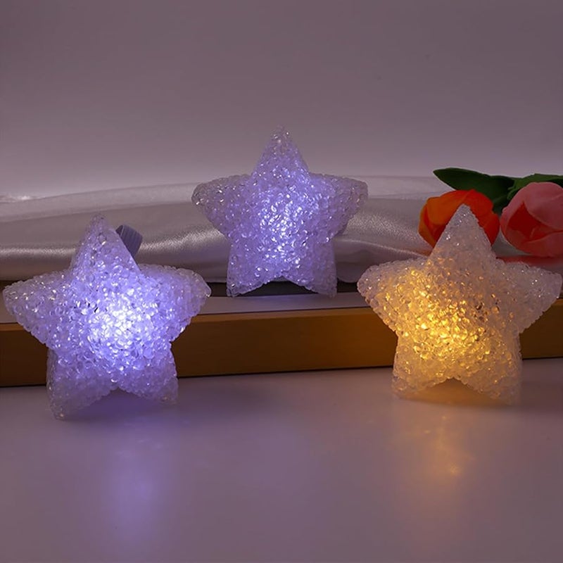 Purple LED Star Lights Pack of 4 for Dance Stage Performance Party Decorations - Image 4