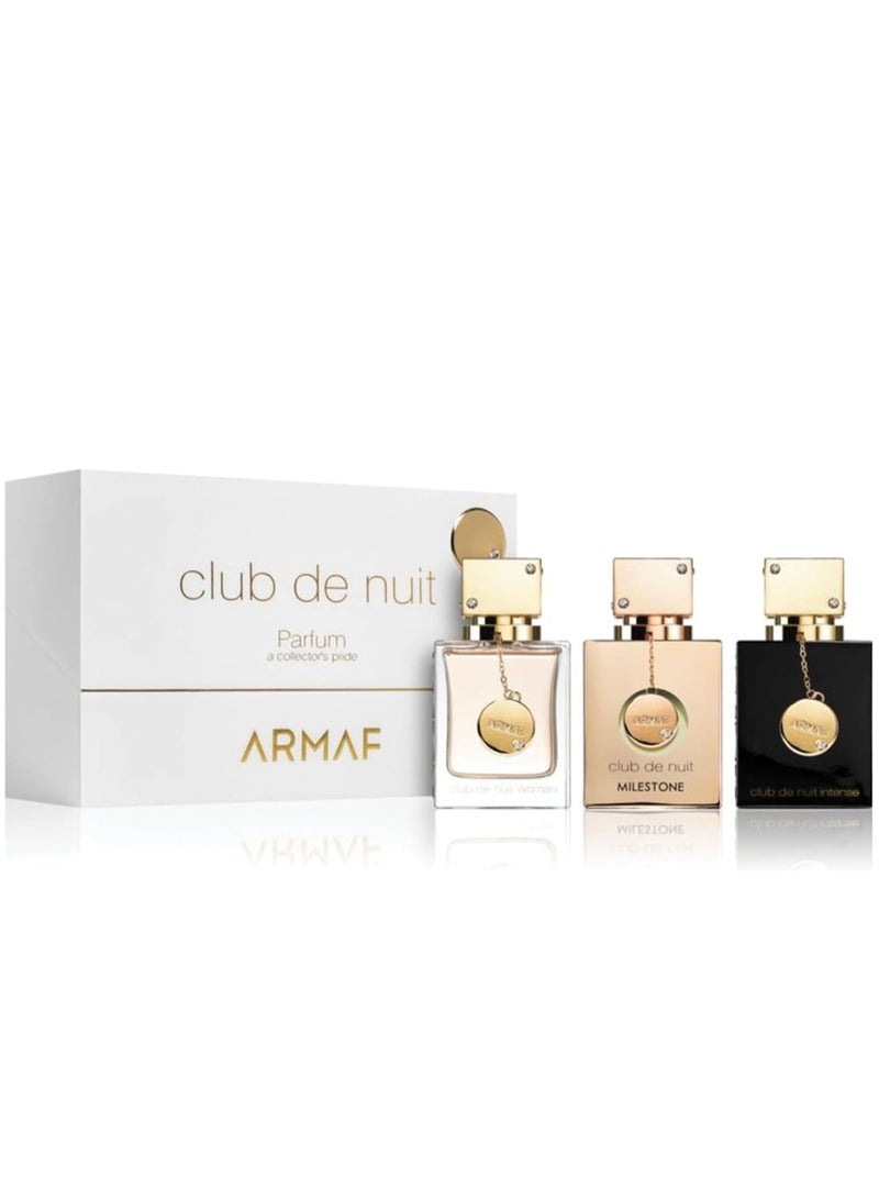 أرماف برفان بخاخ كلوب دي نوي للنساء من ارماف، سعة 30 مل، 3 قطع - Image 1