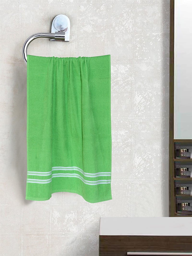 Home Elite Cotton Bath Towel 400 GSM, Light Green - Image 1