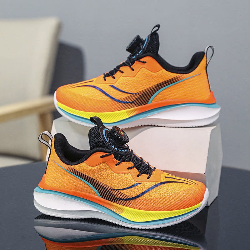Mesh Sneakers Lightweight Flexible Sole Walking Shoes For Kids Indoor And Outdoor Activities - Image 3
