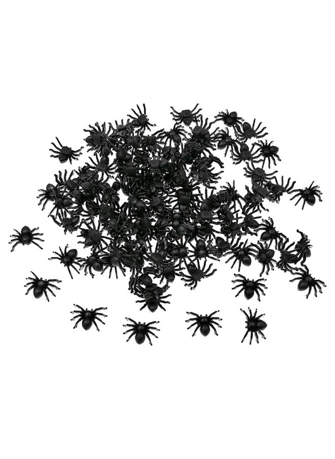 ALIMITOPIA ALIMITOPIA 200pcs Fake Black Spider Realistic Imitation Bug for Halloween Prank Props06  - Image 3