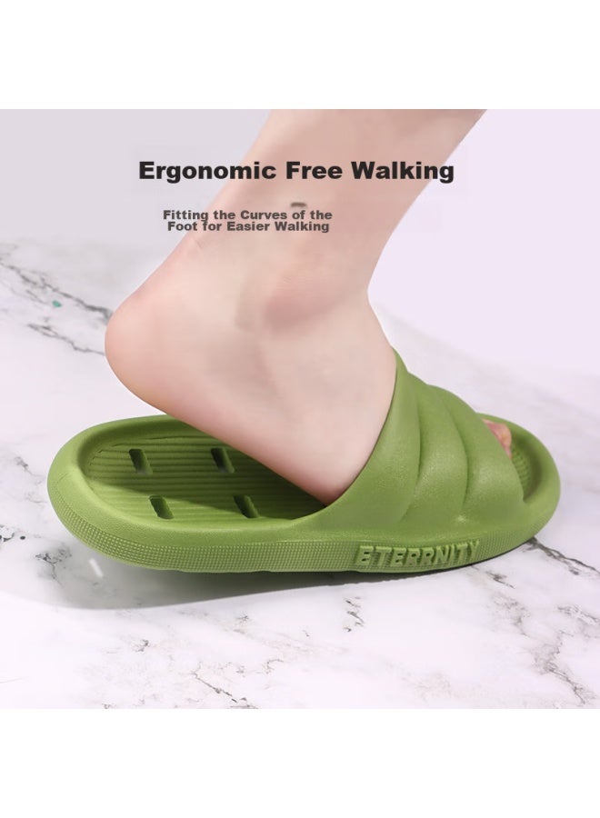 Iqgd Uni Indoor Outdoor Slippers Couples Home Bathroom Hollow Hole 2402 Size 36-37 - Image 3