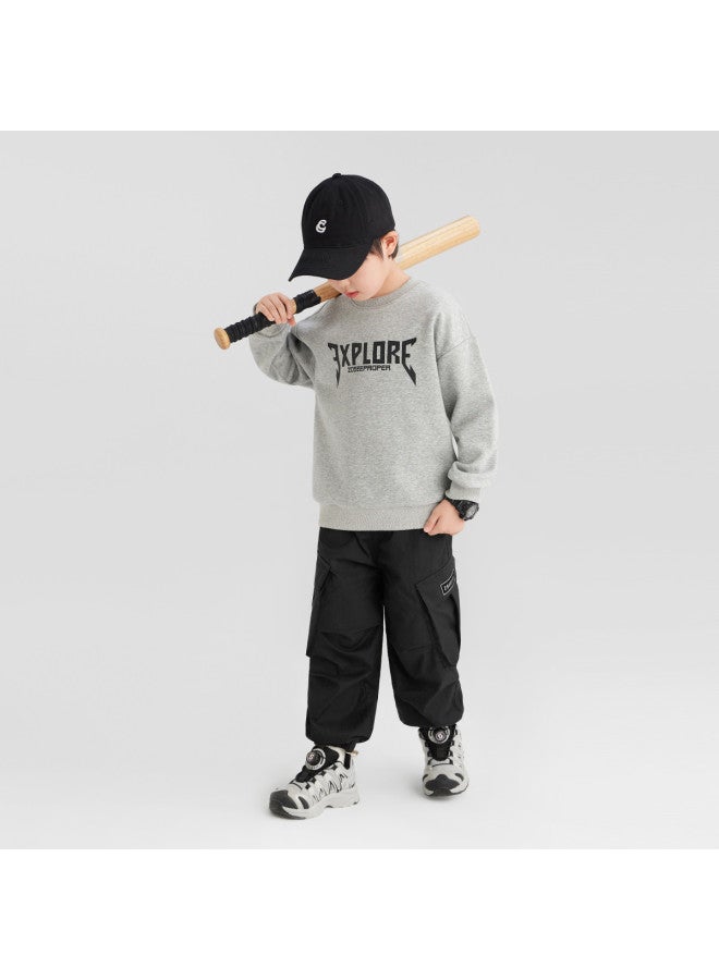 Zuoxi Boys' Cargo Pants Parachute Pants Spring Casual Joggers 2025 New Style Big Kids' Spring/autumn Trousers - Image 5