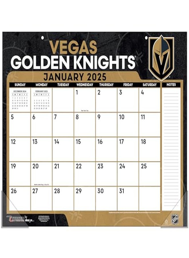 Turner Licensing TURNER SPORTS Vegas Golden Knights 2025 22x17 Desk Calendar (25998061575) - Image 2