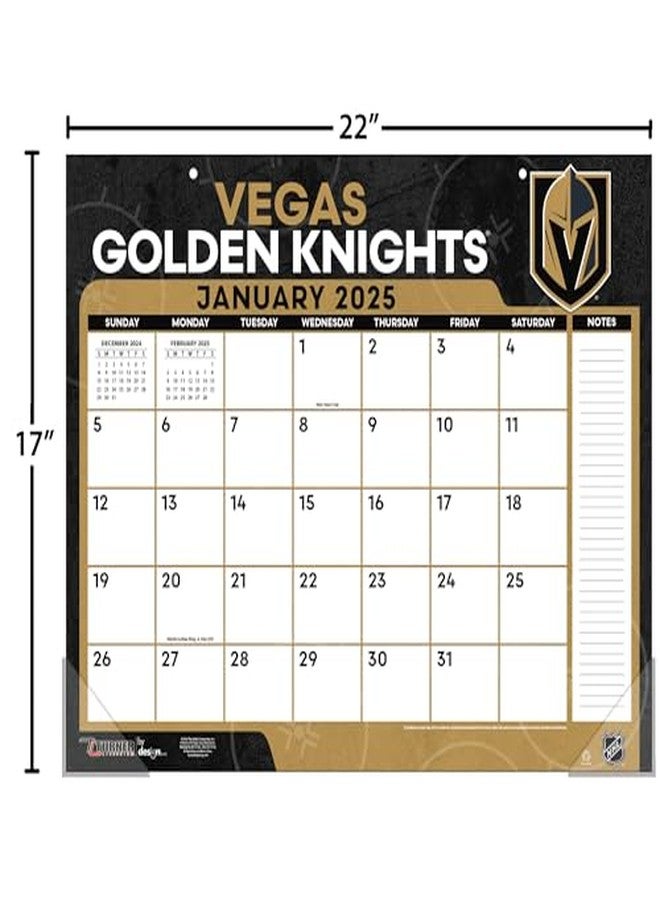 Turner Licensing TURNER SPORTS Vegas Golden Knights 2025 22x17 Desk Calendar (25998061575) - Image 5