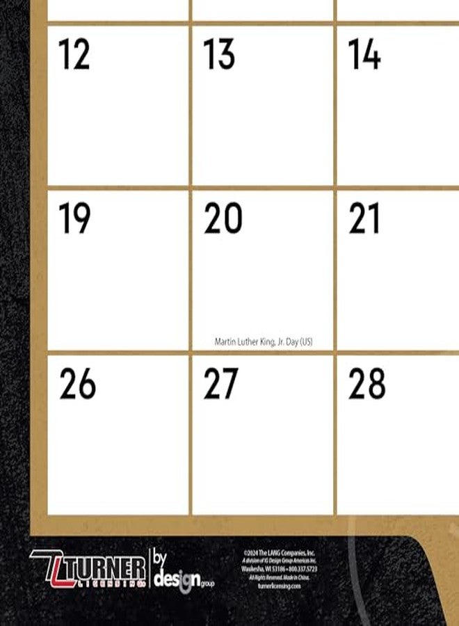 Turner Licensing TURNER SPORTS Vegas Golden Knights 2025 22x17 Desk Calendar (25998061575) - Image 3