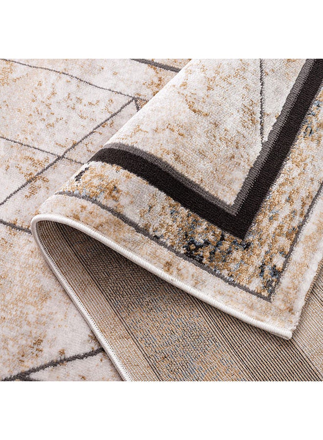 Rugs Daisy 75% Heat-Set Polypropylene & 25% Polyester Floor Covering Rectangle Carpets Modern Home Area Rug For Bedroom Living Room L 400 x W 300 cm - Yellow 231304701689