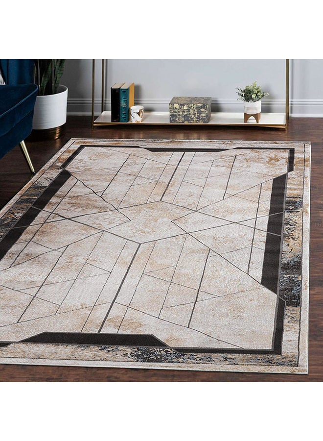 Rugs Daisy 75% Heat-Set Polypropylene & 25% Polyester Floor Covering Rectangle Carpets Modern Home Area Rug For Bedroom Living Room L 400 x W 300 cm - Yellow 231304701689