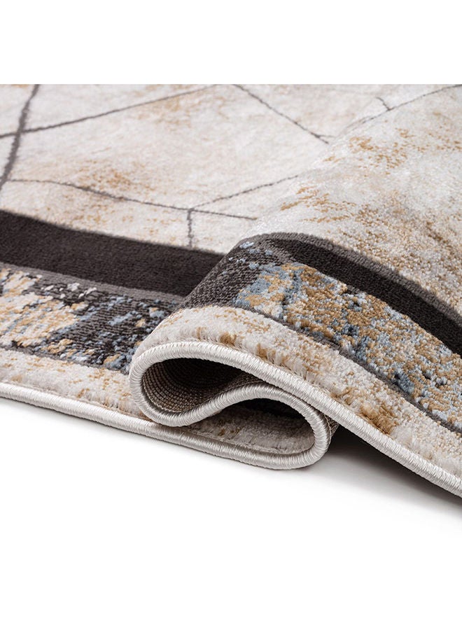 Rugs Daisy 75% Heat-Set Polypropylene & 25% Polyester Floor Covering Rectangle Carpets Modern Home Area Rug For Bedroom Living Room L 400 x W 300 cm - Yellow 231304701689