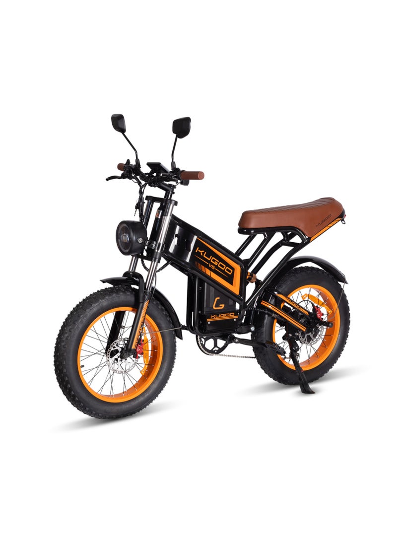 KUGOO Russian Off Road & On Road Electric Scooter & Ebike Lithium Battery 20AH 48V, Cabon Steel Kugoo V5  - Image 1