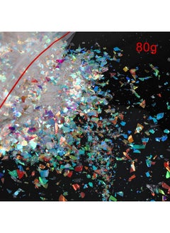 HOWAF HOWAF Sparkle Metallic Confetti, Mylar Rainbow Foil Confetti Bag Perfect for New Years, Surprise Parties, Birthdays, Photo Shoots, Engagements & Weddings (80 g)  - Image 3