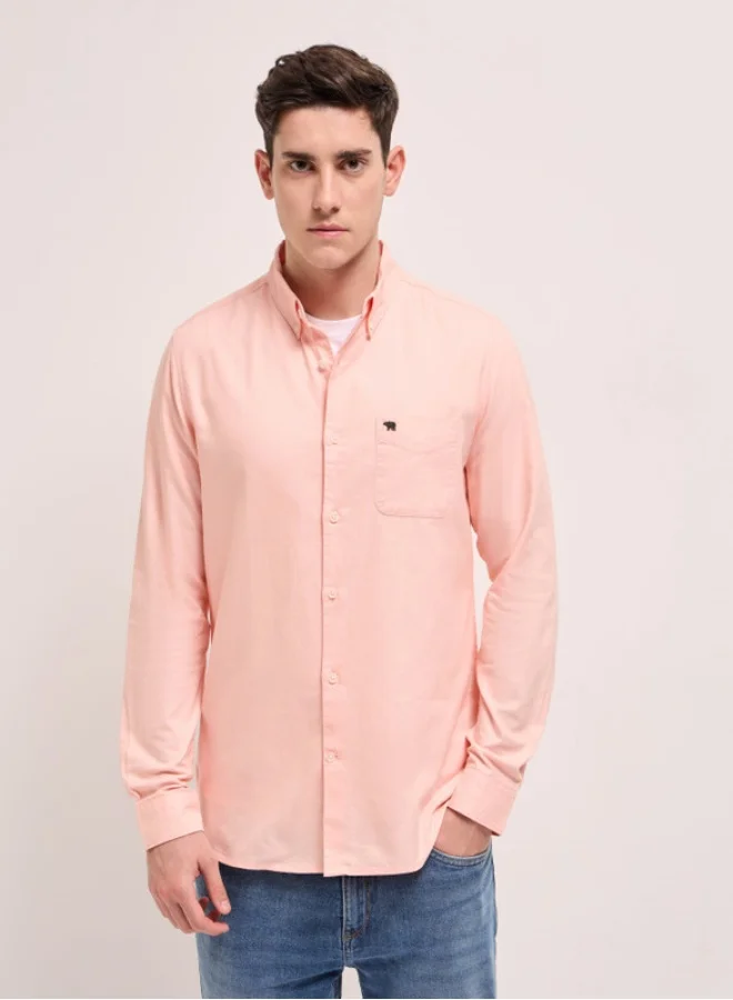 THE BEAR HOUSE Men's Shirt for Casual and Formal Wear | Classic Button-Down Style for Office, Daily Use, Travel, Events & All-Season Outfits | Versatile & Stylish Wardrobe Essential for Every Occasion