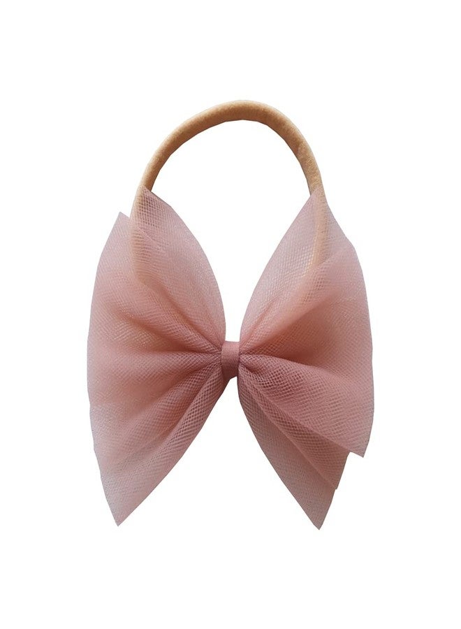 Sugarmelon Baby Girl Tulle Tutu Dress,Toddler Girls Birthday Party Dress Princess Outfit Little Girl Tulle Skirt (2T, 001 Dusty Pink) - Image 4