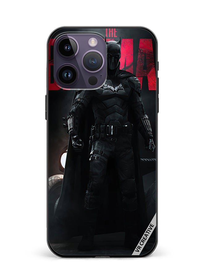 VR CREATIVE غطاء حماية لهاتف Apple iPhone 15 Pro Max تصميم باتمان متعدد الألوان - Image 1