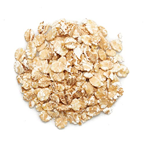 Yupik Organic Barley Flakes, 2.2 lb (35.2 oz), Non-GMO, Vegan, Kosher, Steamed, Rolled & Lightly Roasted Whole Barley Grains, Source of Fiber & Iron, Alternative to Oats, Ideal for Cooking & Baking - Image 2