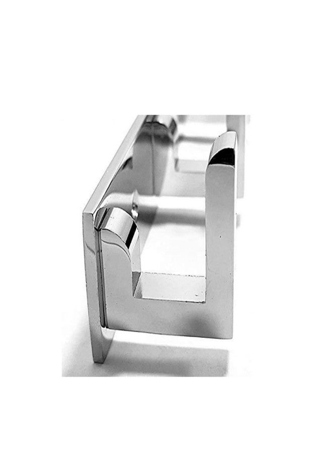 Cosvit L-Hook Hanger Stainless Steel 6 Pin Cloth Hanger Bathroom, Kitchen Wall Wardrobe Door, Hooks for Hanging Keys, Clothes Holder Hook Rail (Pack of 1) - Image 2