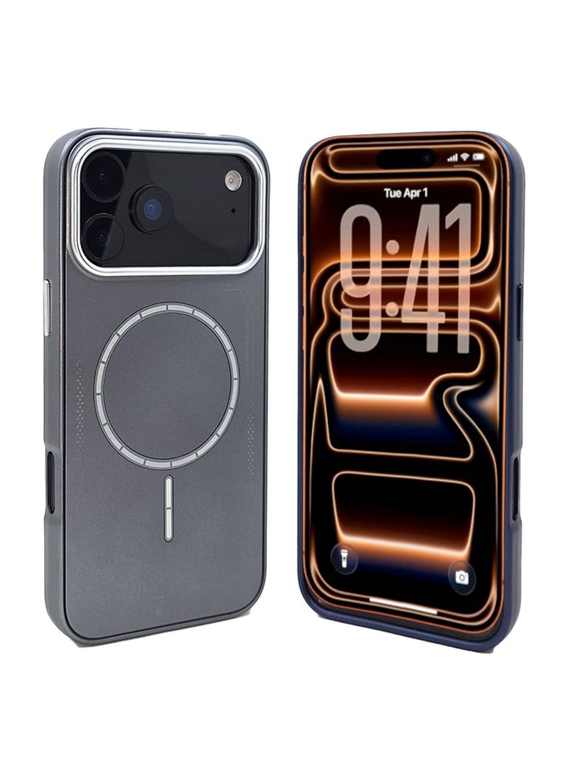 BlueFire Premium Magnetic Shockproof Case for iPhone 17 Pro Max with MagSafe Compatibility, Ultra-Slim TPU+PC Hybrid Protective Cover, Anti-Scratch, Drop Protection, Wireless Charging Support - Image 1