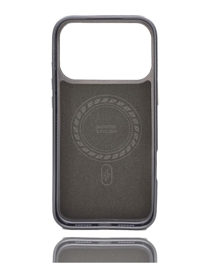 BlueFire Premium Magnetic Shockproof Case for iPhone 17 Pro Max with MagSafe Compatibility, Ultra-Slim TPU+PC Hybrid Protective Cover, Anti-Scratch, Drop Protection, Wireless Charging Support - Image 3