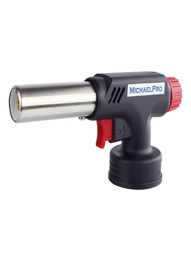 MichaelPro موقد غاز البوتان MichaelPro MP011004 - موقد طهي احترافي قابل لتعديل اللهب، مناسب للأعمال المنزلية والأنشطة الخارجية، ولطهي السو ڤيد، والكريم بروليه، والخبز، والشواء - Image 1