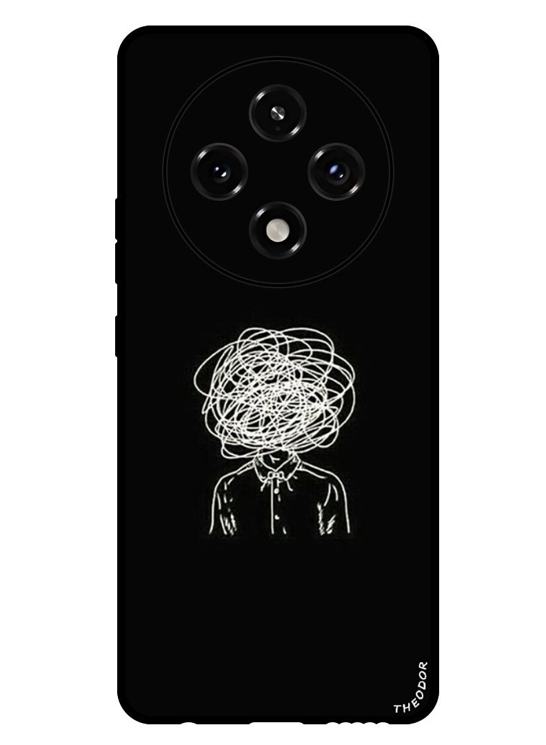 Theodor Protective Case Anti Scratch Shock Proof Bumper Cover For Oppo A3 Pro Abstract 2 - Image 1