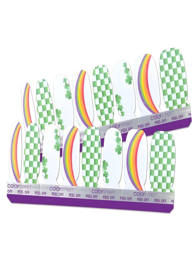 Color Street Shake Your Shamrock - Color Street Nail Strips (St. Patricks Day) (FDC300) - Image 2