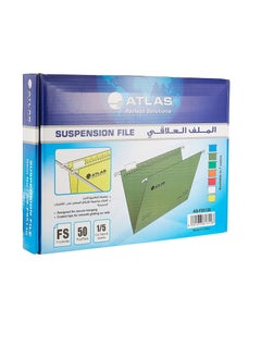 ATLAS 50-Piece Suspension File Green Colour  - Image 1