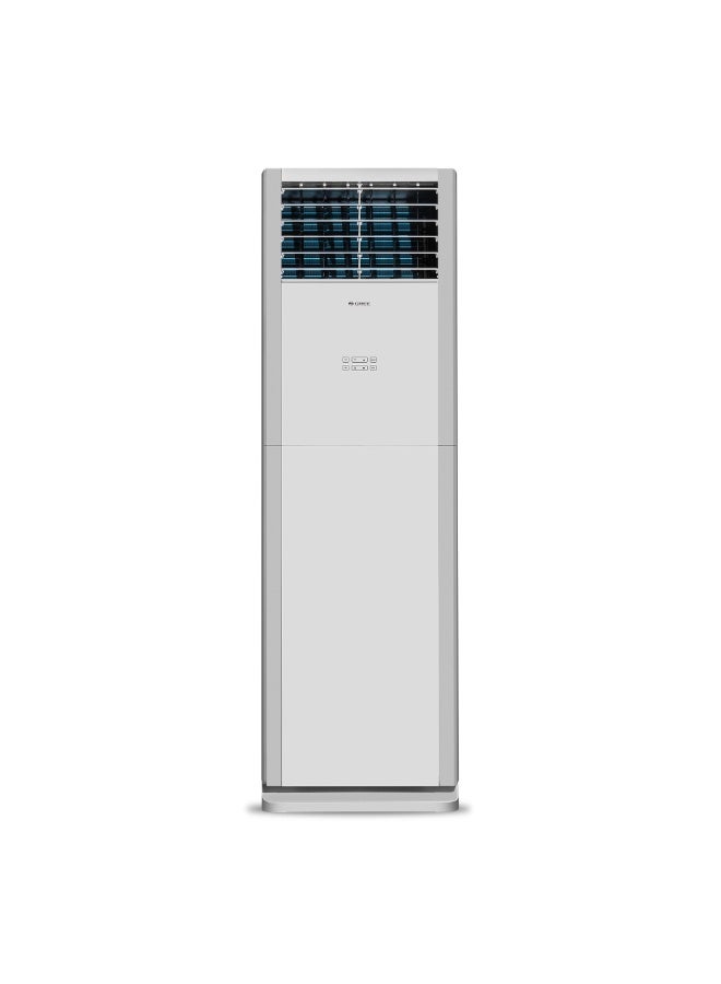 غراي مكيف هواء قائم بذاته من GREE بسعة 5.0 طن، مزود بتقنية الواي فاي، ضاغط عاكس، R410A، BTU/h T1-60,000، وضع النوم، تدفق هواء ثلاثي الأبعاد، شاشة LED، i FLOWIND-N60C3، ضمان كامل للقطع لمدة 5 سنوات - Image 1