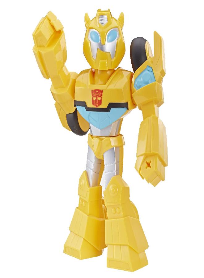 Playskool Heroes Transformers Rescue Bots Academy Mega Mighties Bumblebee Collectible 10" Robot Action Figure, Toys for Kids Ages 3 & Up - Image 1
