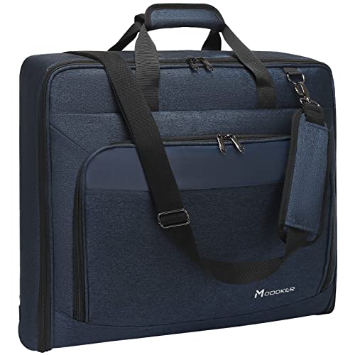 Modoker Suit Luggage Garment Bag with Shoulder Strap, Suit Carry on Bag Hanging Suitcase Garment Bags for Men Women Business Travel - Image 1
