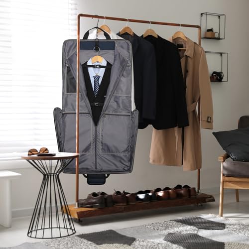 Modoker Suit Luggage Garment Bag with Shoulder Strap, Suit Carry on Bag Hanging Suitcase Garment Bags for Men Women Business Travel - Image 2