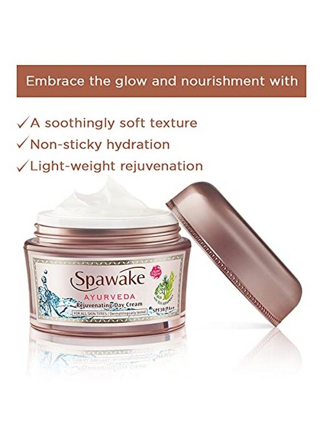 Spawake Ayurveda Face Cream Rejuvenating Day Cream With Spf 30 Pa++ 25G - Image 4