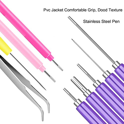 FENGWANGLI Paper Quilling Tools, 12 Pack Assorted Sizes Rolling Curling Quilling Needle Pen for Art Craft DIY Paper Cardmaking Project - Image 4