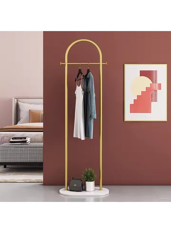 Y&D Metal Coat Rack Gold Coat Rack Freestanding  With Marble Base Floor-standing Coat Stand Floor Hanger 170*45CM - Image 4
