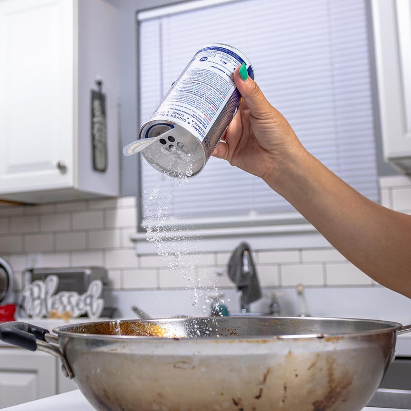 Bar Keepers Friend Cookware Cleanser & Polish (2 x 12 oz) Stainless Steel Cleaner & Degreaser for Pots, Pans, Bakeware & Grills - Removes Sticky Residue, Rust Stains & Lime Deposits - Image 2