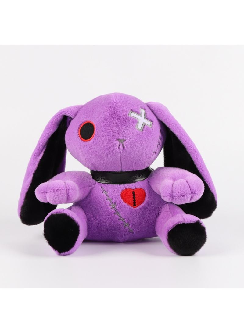 general Creative Doll Dark Series Plush Toy Purple Rabbit 25cm Gift For Kids Boys Girls Children's Day Birthday Gift - Image 1