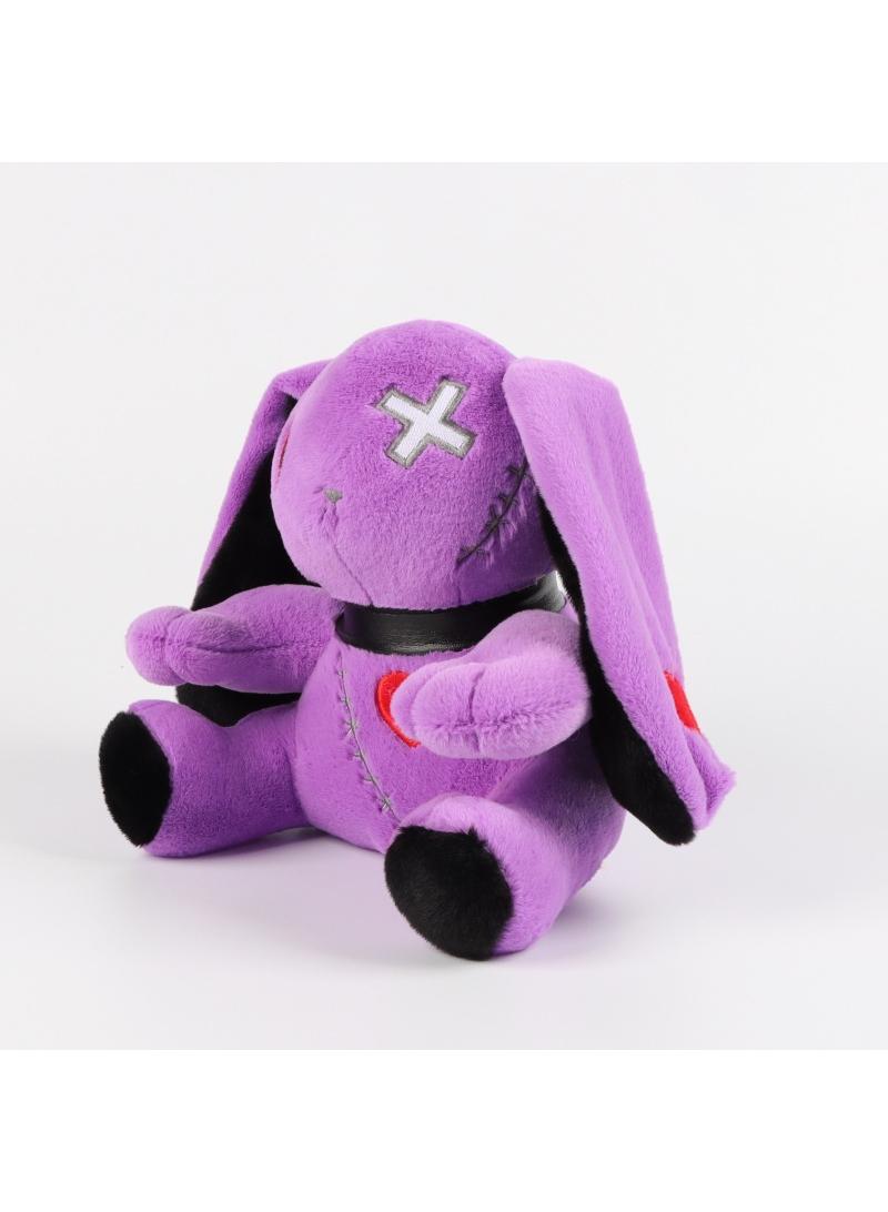 general Creative Doll Dark Series Plush Toy Purple Rabbit 25cm Gift For Kids Boys Girls Children's Day Birthday Gift - Image 2