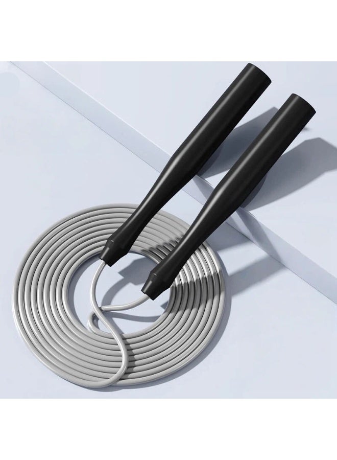 Jump Rope, Skipping Rope Adult Fitness, Boxing Speed Skipping Ropes Professional with Adjustable Length, for Endurance, Weight Loss, Boxing, Sports
